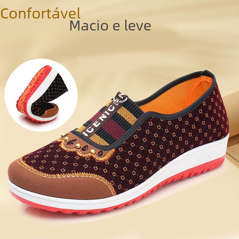 Sapato Mocassins Leve e Respirável